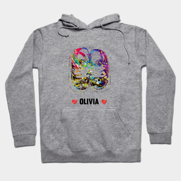 Olivia Baby Name Hoodie by erzebeth